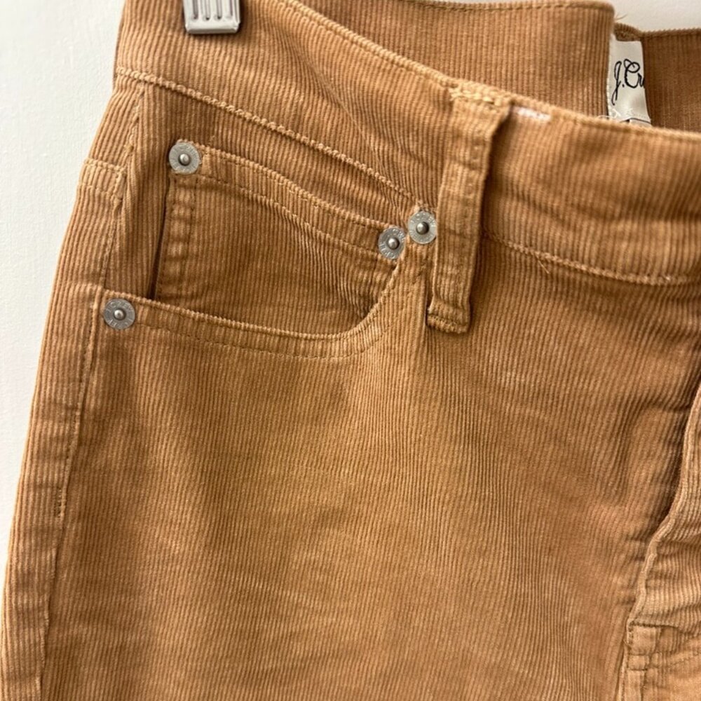 J. Crew Petite High Rise Demi Boot Corduroy pants